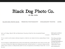 Tablet Screenshot of blackdogphotoco.com